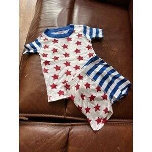 Hanna Andersson short John Pajama Set size 3 stars